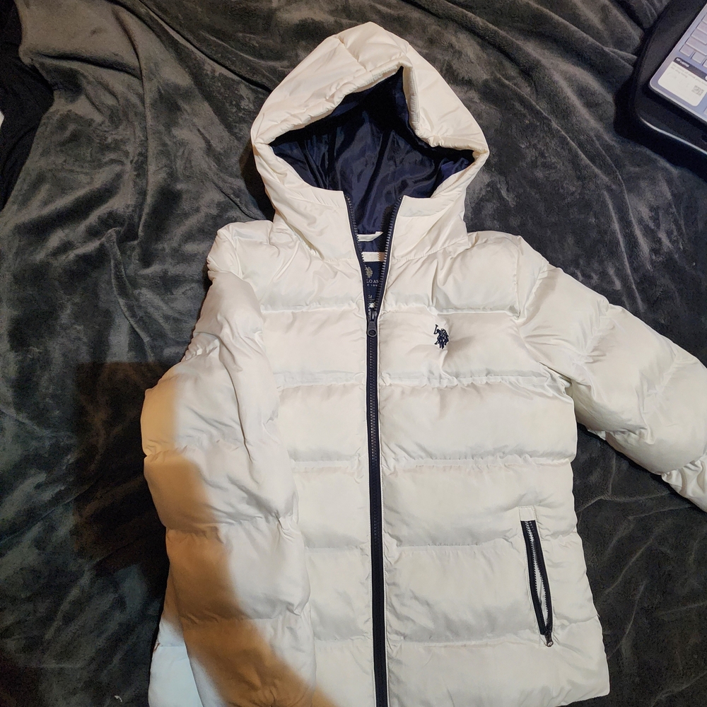 White Puffer Jacket